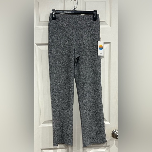 Vuori Women's Small Mid Rise Elevation Slim Bootcut Heather Grey NWT Stretch - Picture 1 of 8
